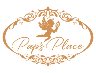 Pap’s Place  logo design by jaize