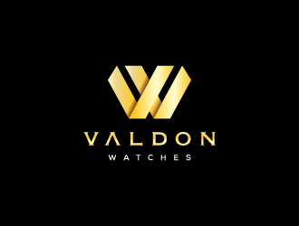 Valdon Watches logo design by pencilhand
