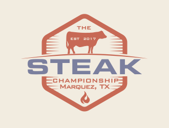 The Steak Championship  logo design by M J