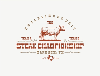 The Steak Championship  logo design by Alfatih05