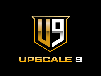 Upscale 9 logo design by adm3