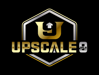 Upscale 9 logo design by jaize