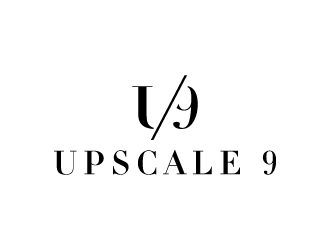 Upscale 9 logo design by akilis13