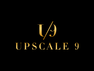 Upscale 9 logo design by akilis13