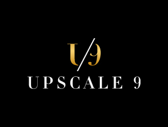 Upscale 9 logo design by akilis13