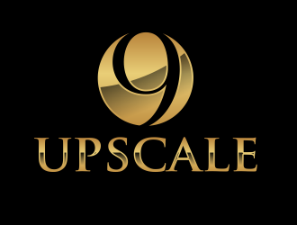 Upscale 9 logo design by serprimero
