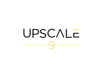 Upscale 9 logo design by dayco