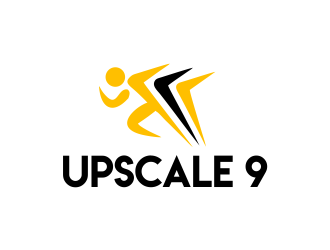 Upscale 9 logo design by JessicaLopes