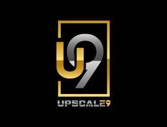 Upscale 9 logo design by Erasedink