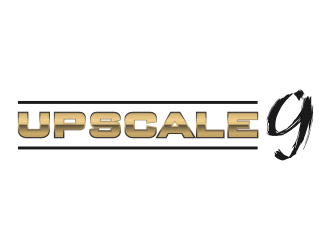 Upscale 9 logo design by zonpipo1