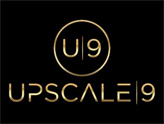 Upscale 9 logo design by josephira