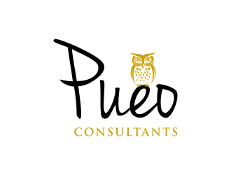 Pueo Consultants logo design by GassPoll