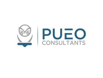 Pueo Consultants logo design by M J
