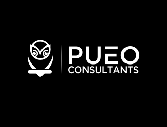 Pueo Consultants logo design by M J