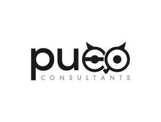 Pueo Consultants logo design by pencilhand