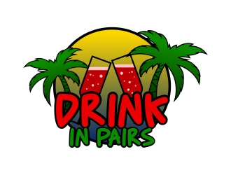 DRINK IN PAIRS logo design by DMC_Studio