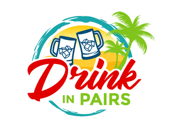 DRINK IN PAIRS logo design by LogOExperT