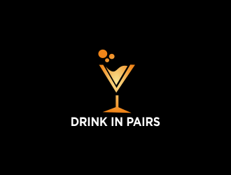 DRINK IN PAIRS logo design by Greenlight