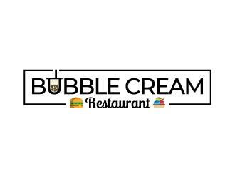 Bubble Cream Restaurant logo design by iamjason