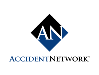 Accident Network ® logo design by lexipej