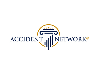 Accident Network ® logo design by sanworks