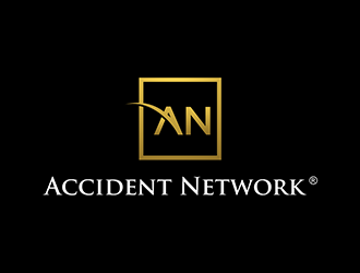 Accident Network ® logo design by DuckOn