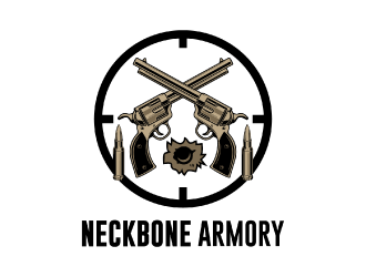Neckbone Armory logo design by nona