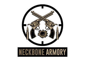 Neckbone Armory logo design by nona