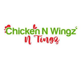 Chicken N Wingz N Tingz logo design by LogoInvent