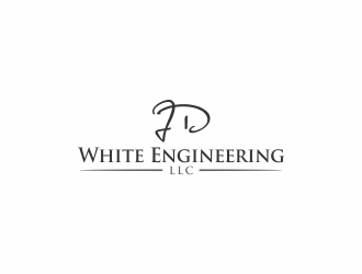 JD White Engineering LLC logo design by santrie