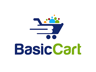 Basic Cart  logo design by 3Dlogos
