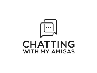 Chatting with My Amigas logo design by bombers