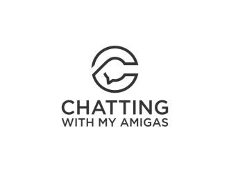 Chatting with My Amigas logo design by bombers