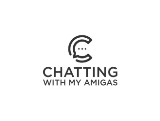 Chatting with My Amigas logo design by bombers