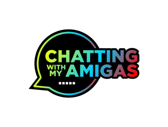 Chatting with My Amigas logo design by IrvanB
