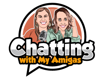 Chatting with My Amigas logo design by ElonStark