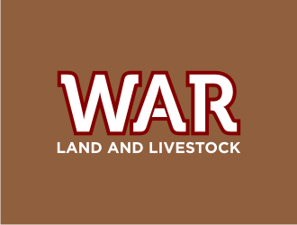 WAR Land And Livestock  logo design by GemahRipah