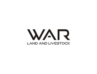 WAR Land And Livestock  logo design by bombers