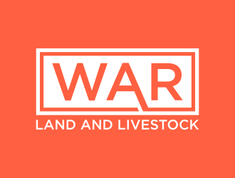 WAR Land And Livestock  logo design by mukleyRx