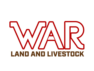 WAR Land And Livestock  logo design by jaize