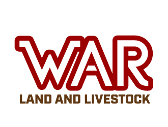 WAR Land And Livestock  logo design by jaize