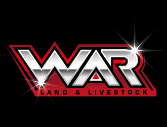 WAR Land And Livestock  logo design by DreamLogoDesign