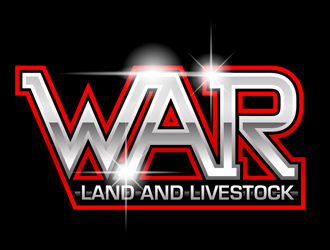 WAR Land And Livestock  logo design by DreamLogoDesign