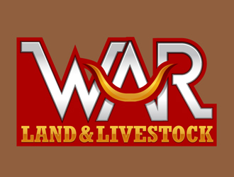 WAR Land And Livestock  logo design by DreamLogoDesign