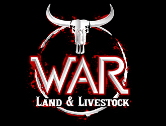 WAR Land And Livestock  logo design by DreamLogoDesign