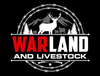 WAR Land And Livestock  logo design by DreamLogoDesign