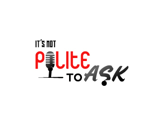 It’s Not Polite to Ask logo design by BeezlyDesigns