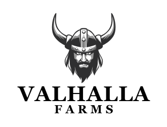 Valhalla Farms logo design by larasati