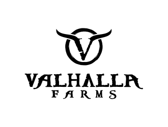 Valhalla Farms logo design by cintoko