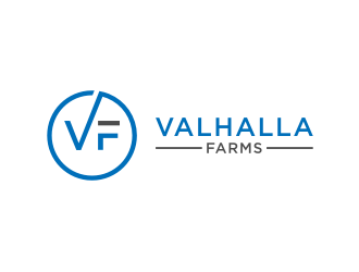Valhalla Farms logo design by Inaya